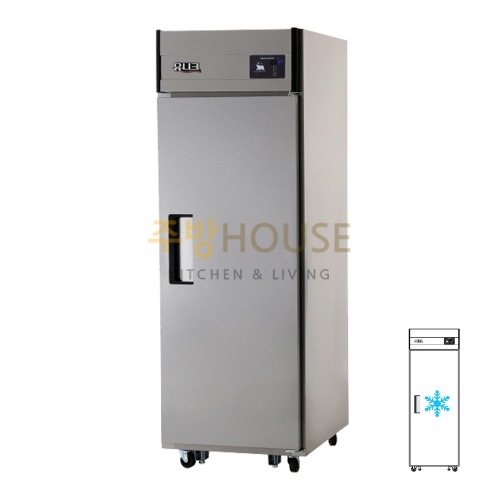 유니크 직냉식 25박스 업소용 냉동고 1도어 / 디지털 UDS-25FDR