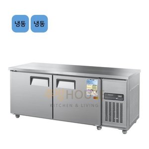 우성 직냉식 업소용 보냉 테이블 냉동고 1800 / 디지털 CWSM-180FT