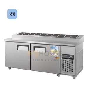 우성 직냉식 김밥 테이블 올냉장고 1800 / 디지털 CWSM-180RBT(10)
