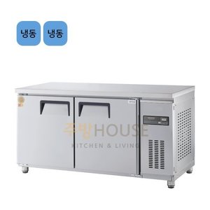 그랜드우성 고급형 간냉식 업소용 보냉 테이블 냉동고 1500 / GWFM-150FT