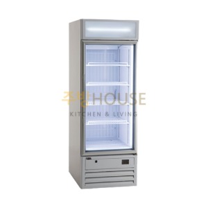 유니크 업소용 간냉식 수직 냉동쇼케이스 1도어 / IVGF-500L