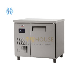 유니크 직냉식 업소용 보냉 테이블 냉동고 900 / 디지털 UDS-9FTDR