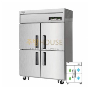 라셀르 직냉식 45박스 업소용 냉동 냉장고 수직형 메탈 / 디지털 LMD-1140HRF