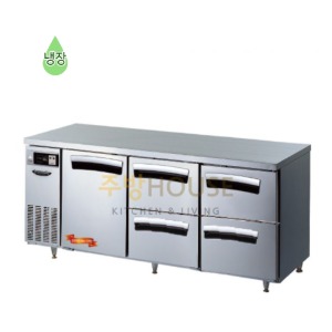 라셀르 결합식 카페형 테이블 냉장고 중,우서랍2 1800 / LT-1834R-SDD