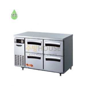 라셀르 결합식 카페형 테이블 냉장고 올서랍 1200 / LT-1224R-DD