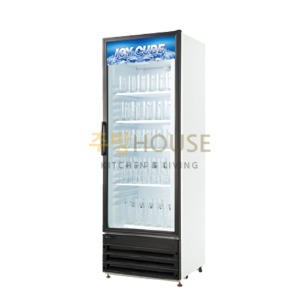 라셀르 간냉식 수직형 냉동쇼케이스 컵 냉동고 420L / FRS-505CF