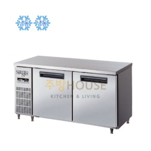 라셀르 직냉식 업소용 보냉 테이블 냉동고 1500 메탈 / 디지털 LMTD-1520F
