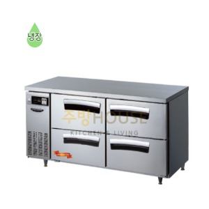 라셀르 결합식 카페형 테이블 냉장고 올서랍 1500 / LT-1524R-DD