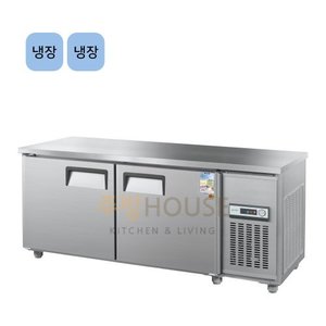 우성 직냉식 업소용 보냉 테이블 냉장고 1800 / 아날로그 CWS-180RT