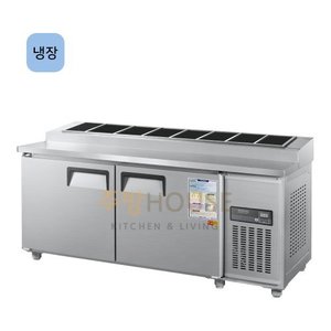 우성 직냉식 김밥 테이블 올냉장고 1500 / 디지털 CWSM-150RBT(10)