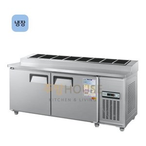 우성 직냉식 김밥 테이블 올냉장고 1500 / 아날로그 CWS-150RBT(10)