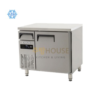 에버젠 직냉식 업소용 보냉 테이블 냉동고 900 / UDS-9FTDE-1