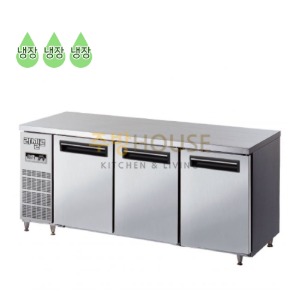 라셀르 직냉식 업소용 보냉 테이블 냉장고 1800 메탈 / 디지털 LMTD-1830R